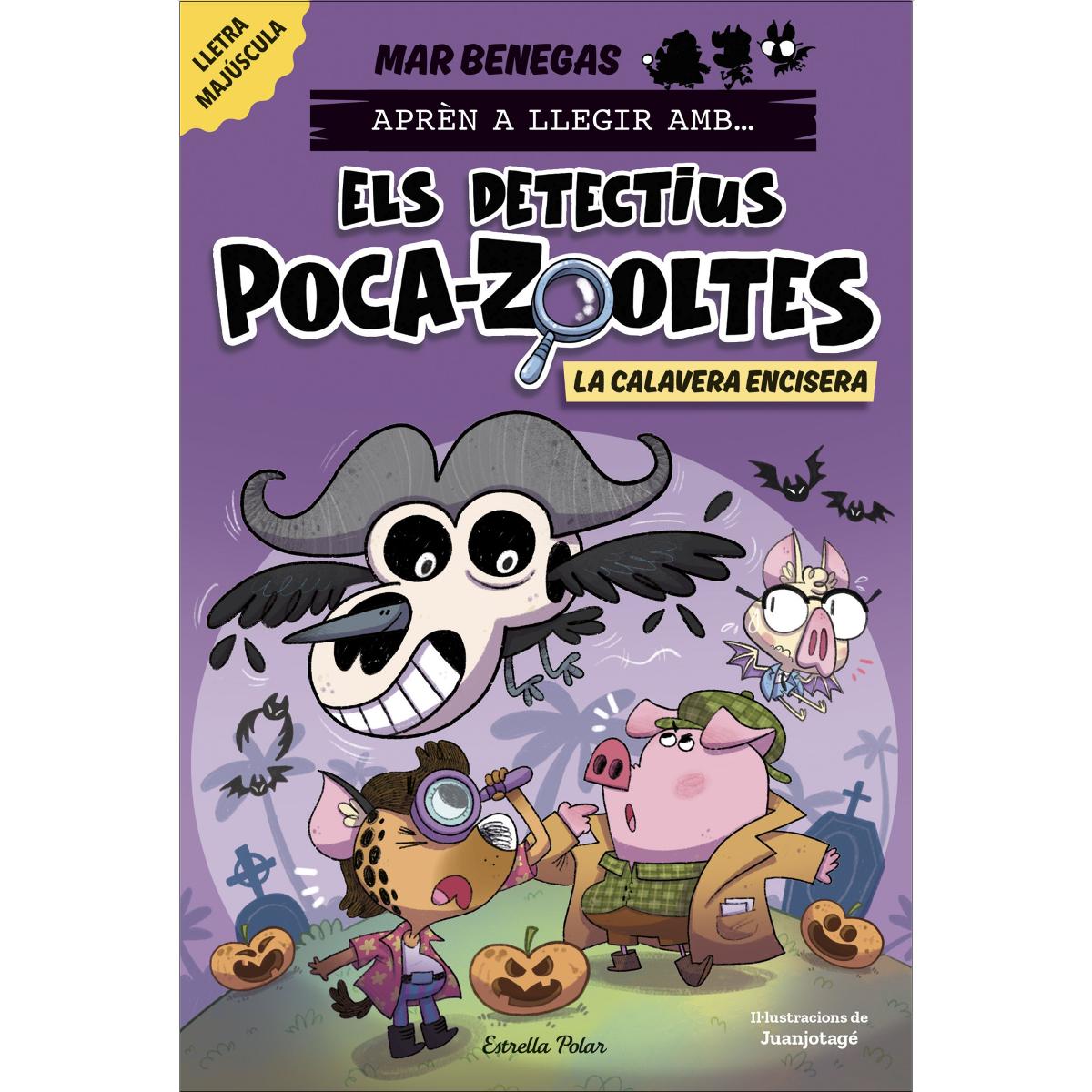 Aprén a llegir amb Els detectius Poca-zooltes 8. La Calavera Encisera: En lletra MAJÚSCULA per aprendre a llegir llibres per a  (Capa mole com abas) 1