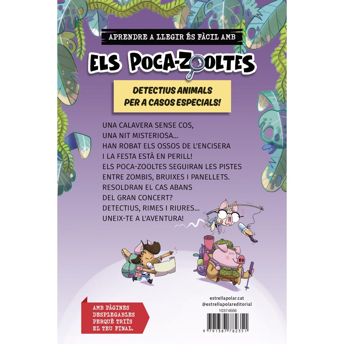 Aprén a llegir amb Els detectius Poca-zooltes 8. La Calavera Encisera: En lletra MAJÚSCULA per aprendre a llegir llibres per a  (Capa mole com abas) 2