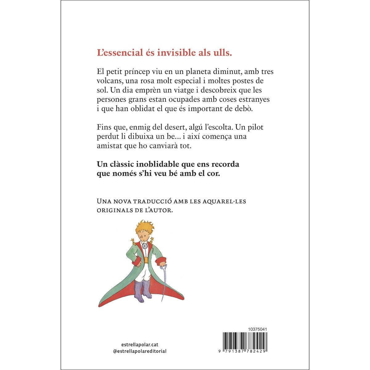 El petit príncep (nova edició amb les aquarel·les de l'autor): NOVA TRADUCCIÓ (Capa mole com abas) 2