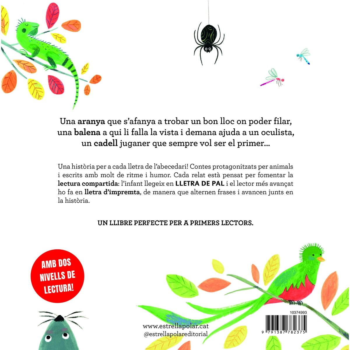 Contes de la A a la Z. Lectura compartida amb lletra de pal i d'impremta 2