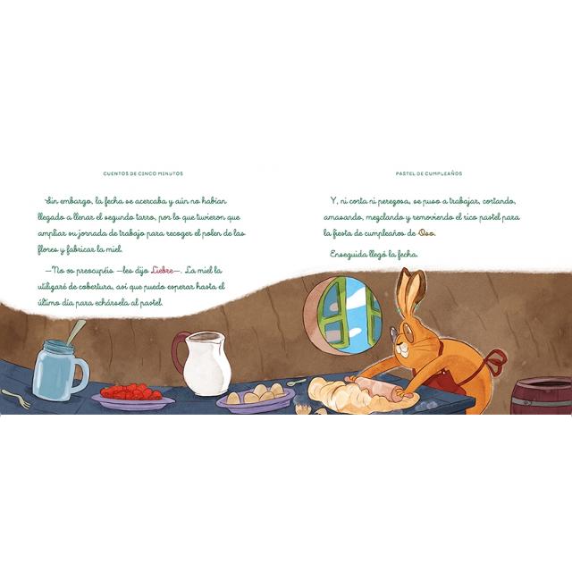 Cuentos de cinco minutos con letra ligada: ¡Aprender a leer con letra ligada es una pasada! (Capa dura) 5