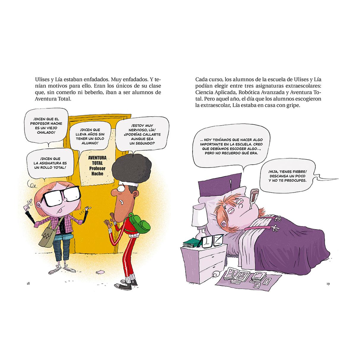 Aventura Total 1 - El secreto del profesor (Capa dura) 4