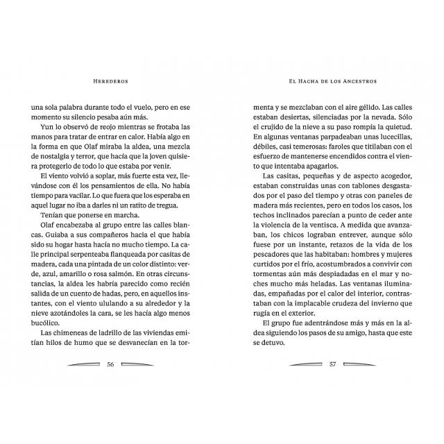 El hacha de los ancestros (Herederos,4) (del Universo Amanda Black) (Tapa dura) 4