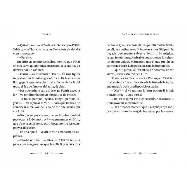 La destral dels ancestres (Hereus,1) (de l'Univers Amanda Black) (Tapa dura) 3