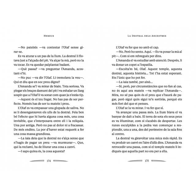 La destral dels ancestres (Hereus,1) (de l'Univers Amanda Black) (Tapa dura) 6