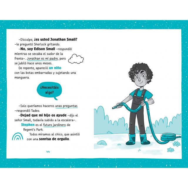 Mi primer Sherlock Holmes - El signo de los cuatro: Incluye un cómic en cada capítulo (Capa mole) 4
