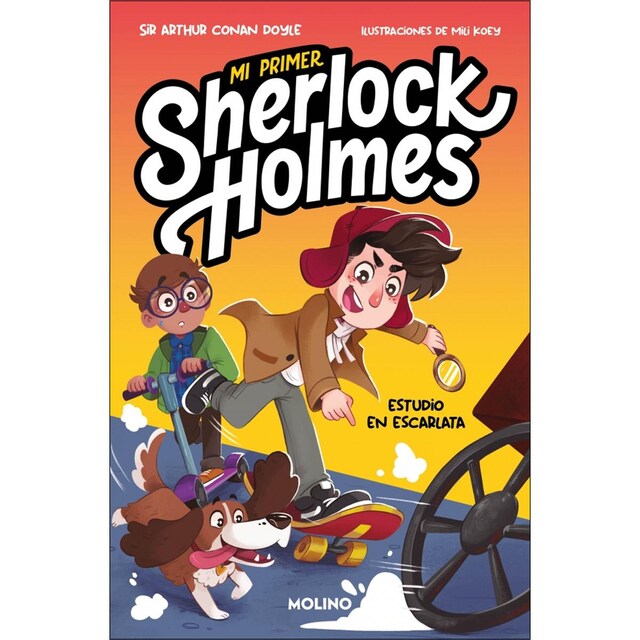 Imagem 0 de Mi primer Sherlock Holmes - Estudio en escarlata: Incluye un cómic en cada capítulo (Capa mole)