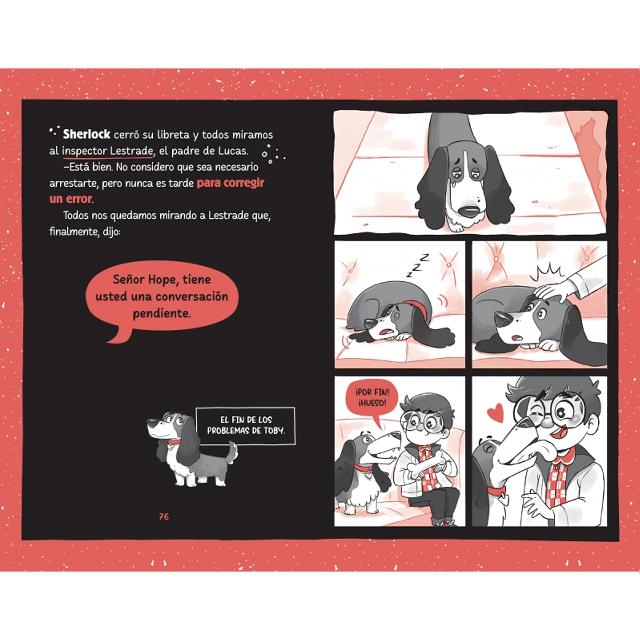 Mi primer Sherlock Holmes - Estudio en escarlata: Incluye un cómic en cada capítulo (Capa mole) 4