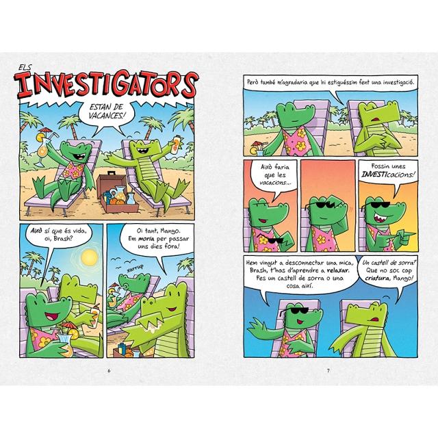 Els InvestiGators 4 - Formigues contra robots (Capa mole) 6