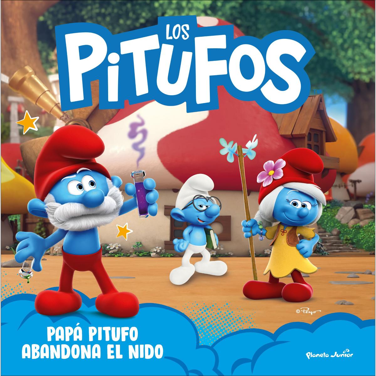 Imagem 0 de Los Pitufos. Papá Pitufo abandona el nido: Cuento