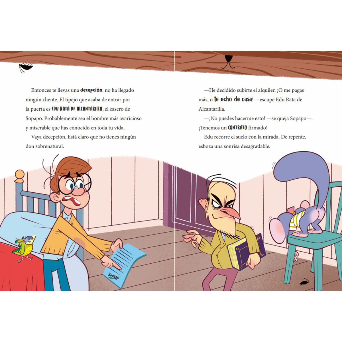 El detective Sopapo y tú 4. El caso de la carrera de cucarachas (Capa mole com abas) 3