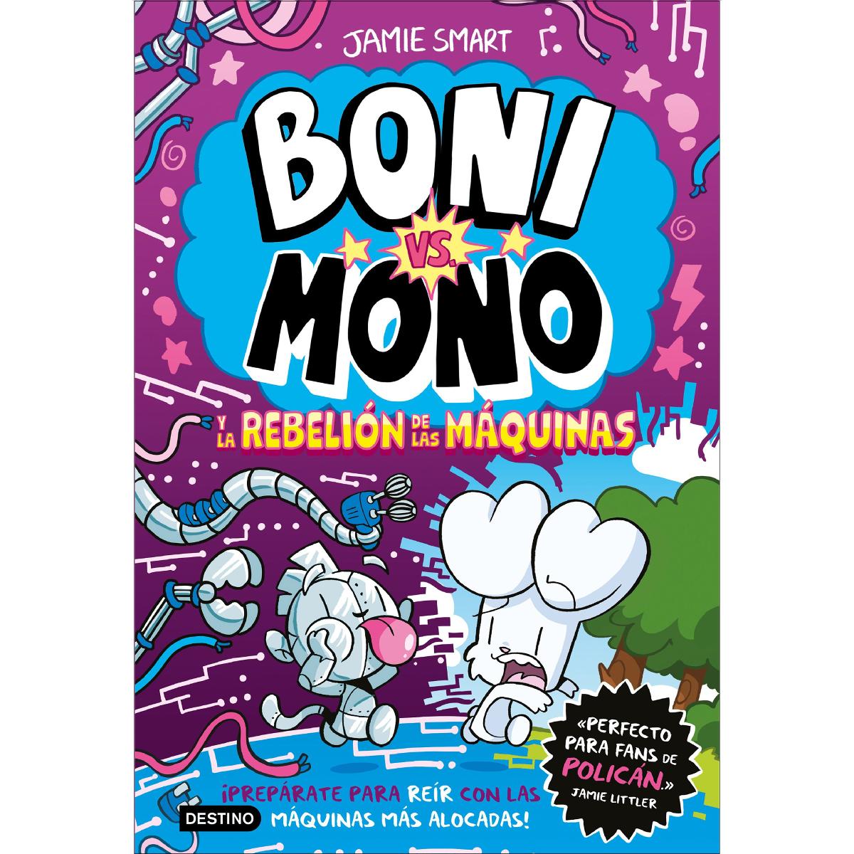 Imagem 0 de Boni vs. Mono 6. Boni vs. Mono y la rebelión de las máquinas