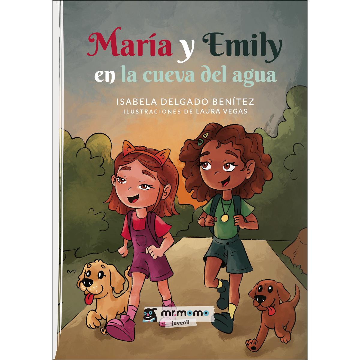 María y Emily en la cueva del agua (Capa mole) 1