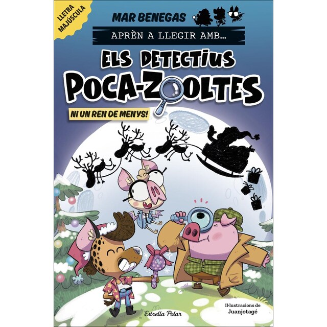 Imagem 0 de Aprèn a llegir amb Els detectius Poca-zooltes 9. Ni un ren de menys!: En lletra MAJÚSCULA per aprendre a llegir llibres per a n (Capa mole com abas)