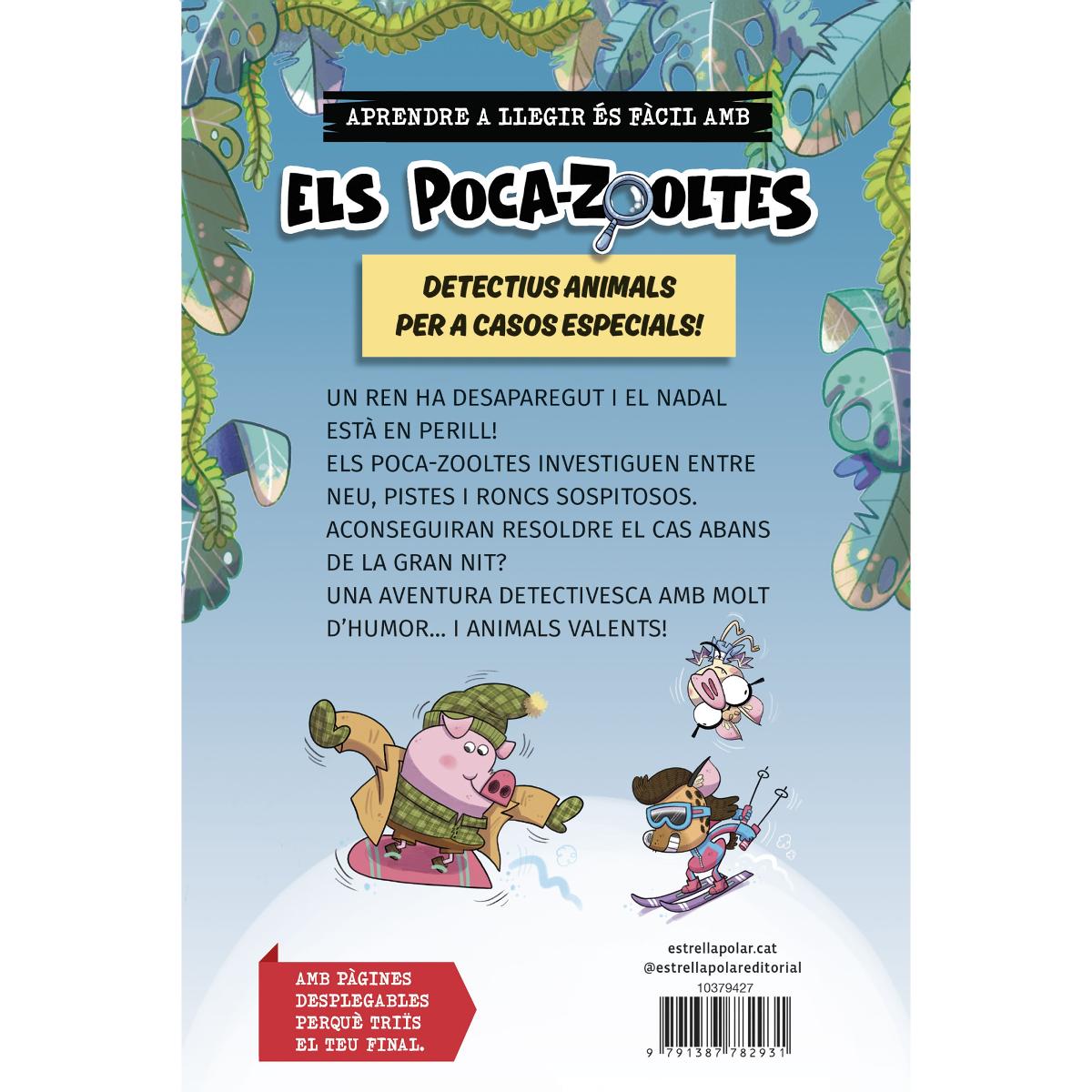 Aprèn a llegir amb Els detectius Poca-zooltes 9. Ni un ren de menys!: En lletra MAJÚSCULA per aprendre a llegir llibres per a n (Capa mole com abas) 2