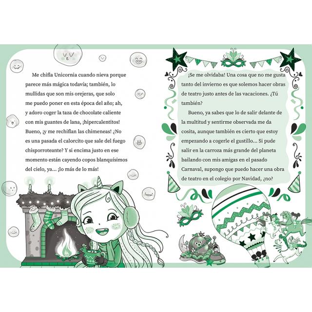 Unicornia 14: Luces, nieve... ¡y acción! (Tapa blanda) 3