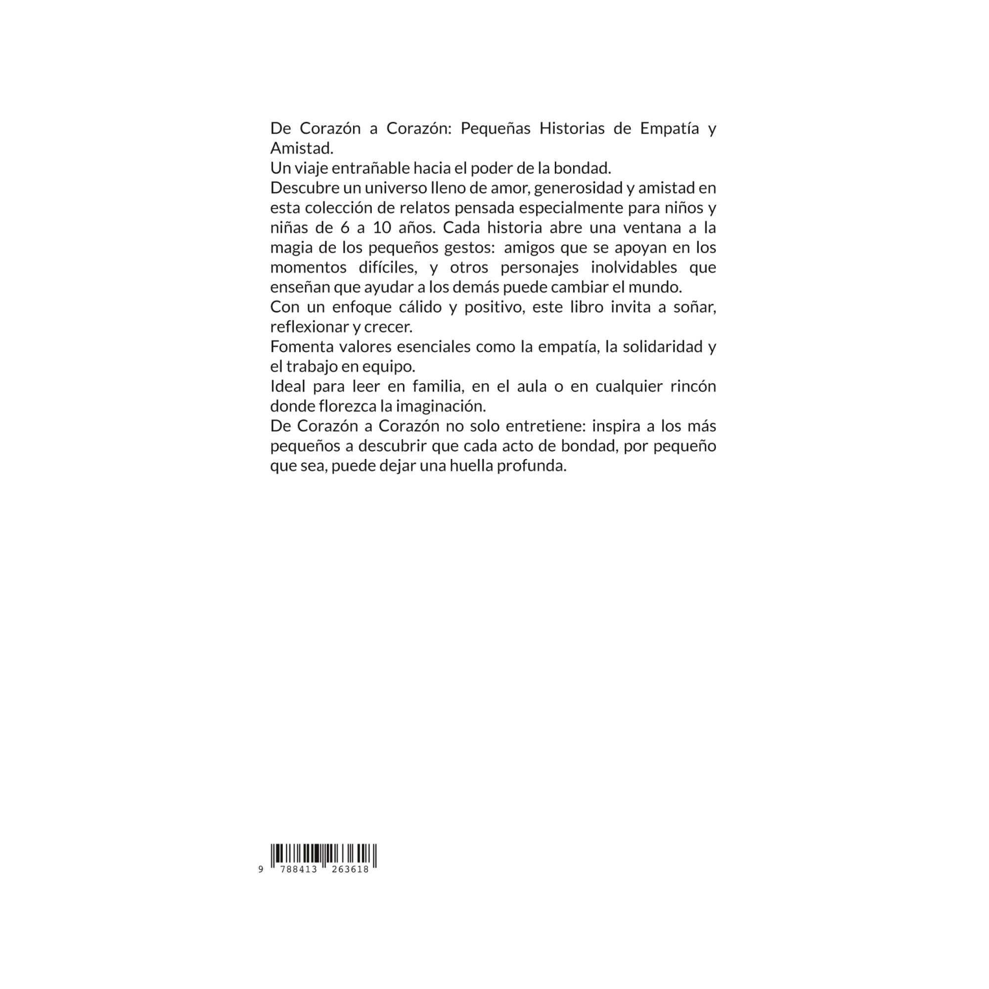 De Corazón a Corazón: Pequeñas historias de empatía y amistad (Capa mole) 2