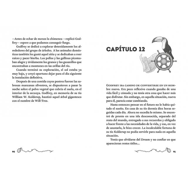 Julio Verne - Escuela de Robinsones (edición actualizada, ilustrada y adaptada) (Capa mole) 5