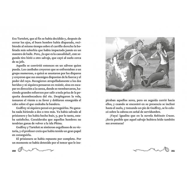 Julio Verne - Escuela de Robinsones (edición actualizada, ilustrada y adaptada) (Capa mole) 6