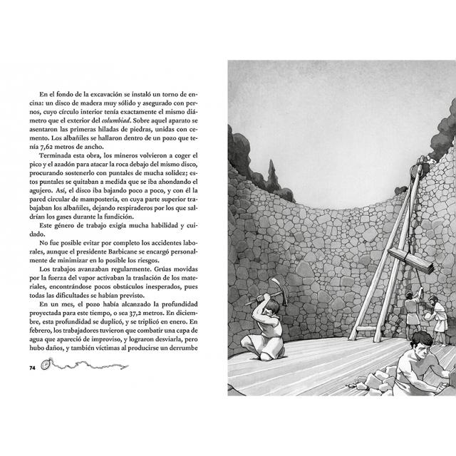 Julio Verne - Viaje a la Luna (edición actualizada, ilustrada y adaptada) (Capa mole) 6