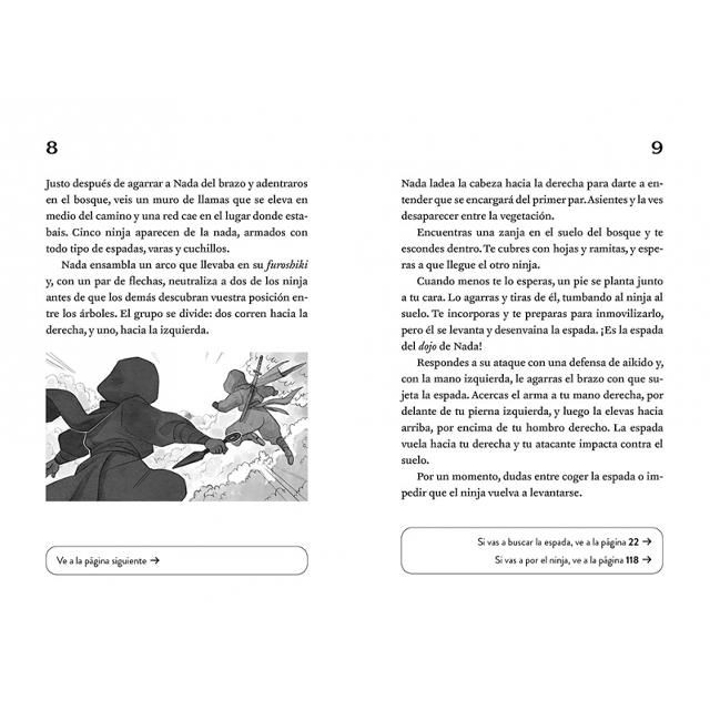Elige tu propia aventura - El secreto de los ninja (Capa mole) 8