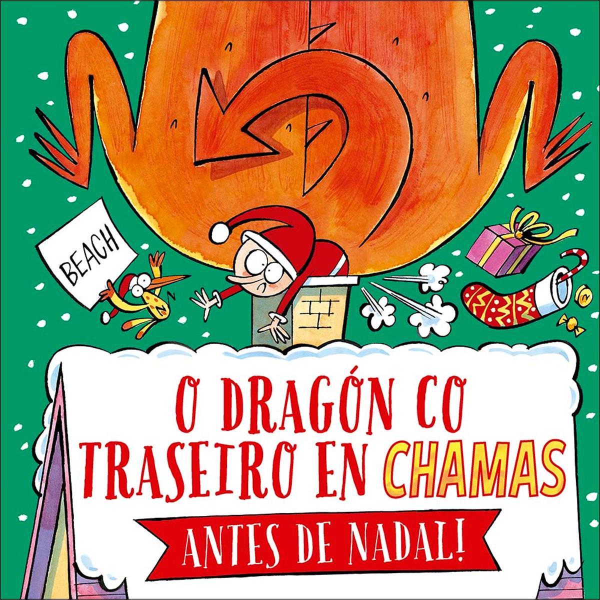 Imagem 0 de O dragón co traseiro en chamas Antes de Nadal! (Capa dura)