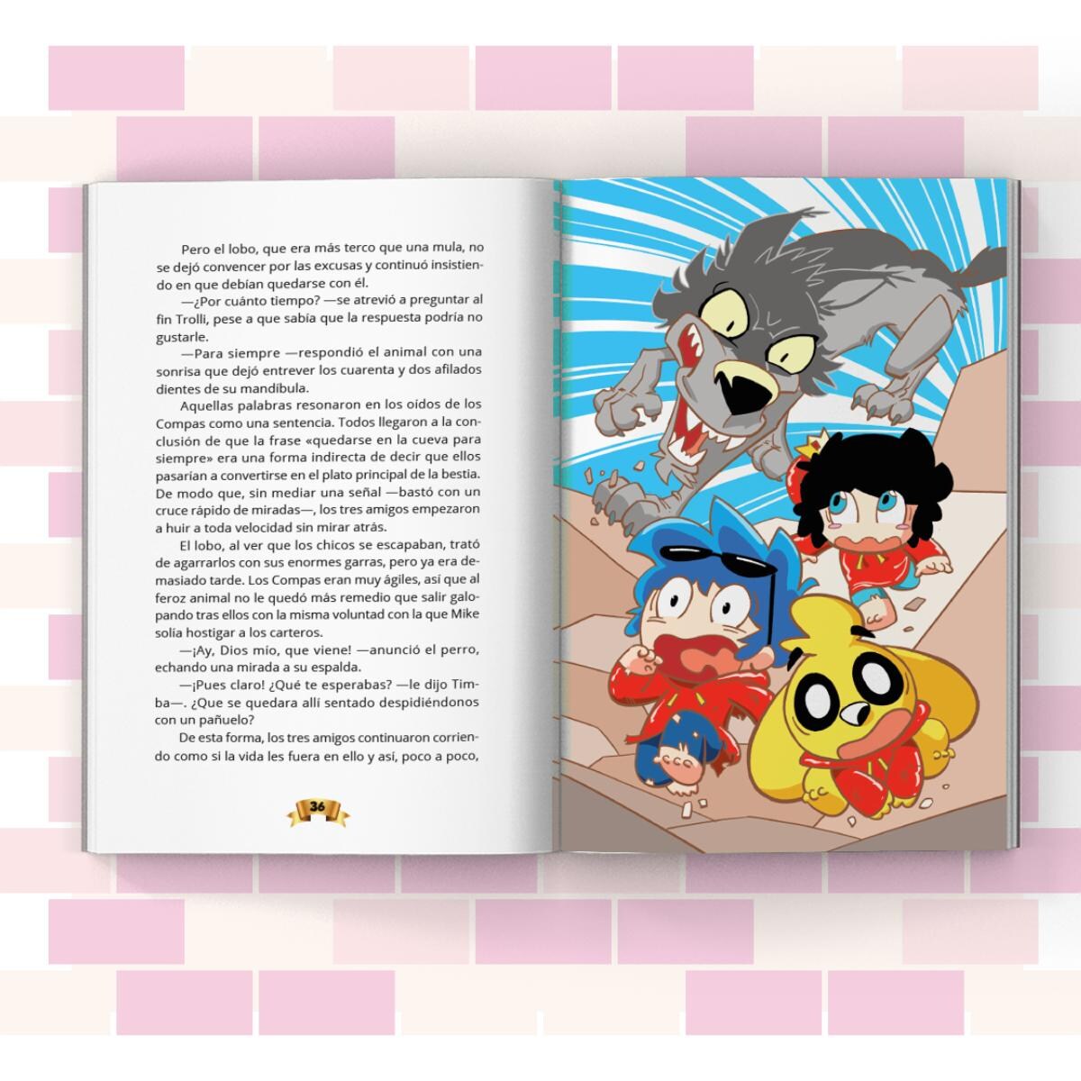 Los Compacuentos 3. Los Compas y el lobo feroz 4