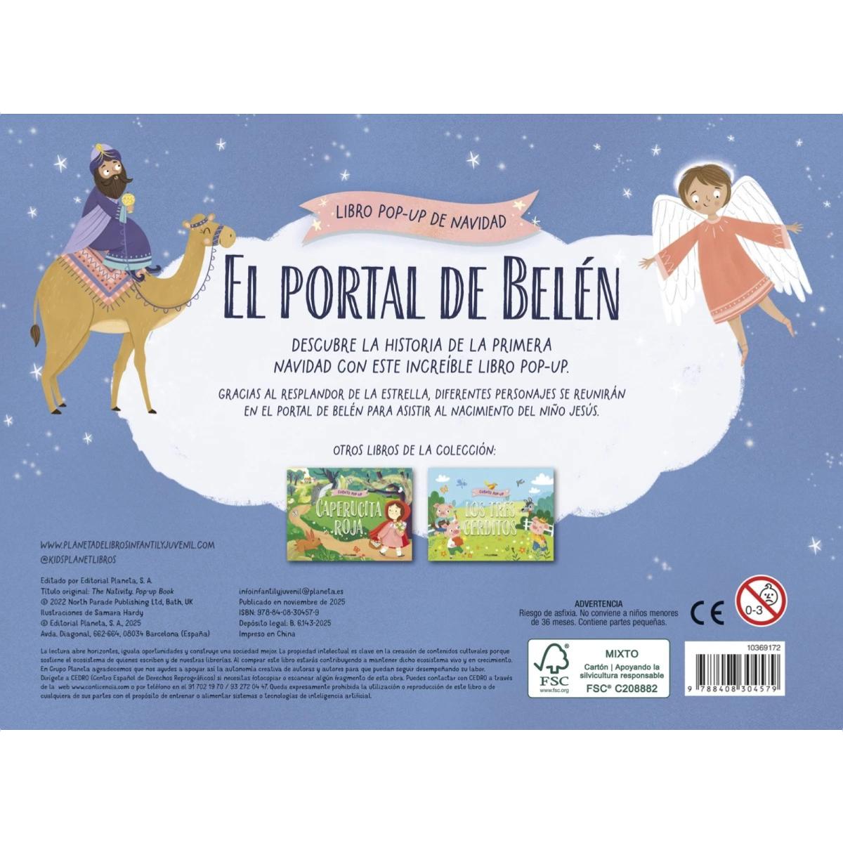 El portal de Belén. Libro pop-up de Navidad 2