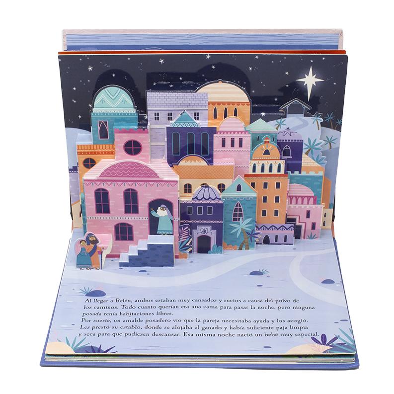 El portal de Belén. Libro pop-up de Navidad 4