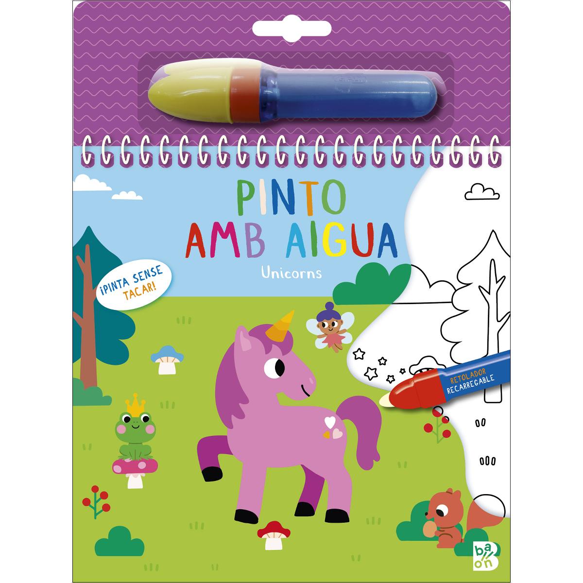 PINTO AMB AIGUA-UNICORNS (Capa dura) 1