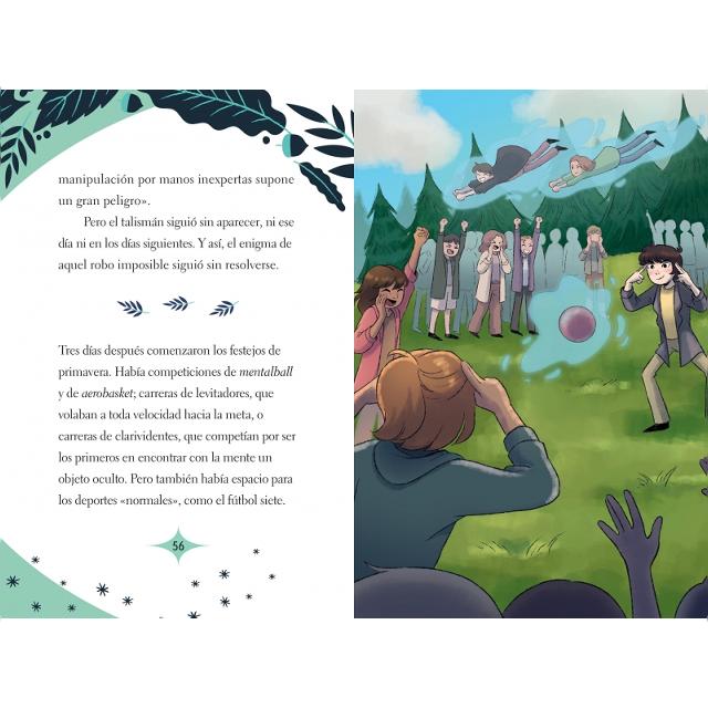 Colegio de poderes secretos 7 - El talento oculto (Capa mole) 5