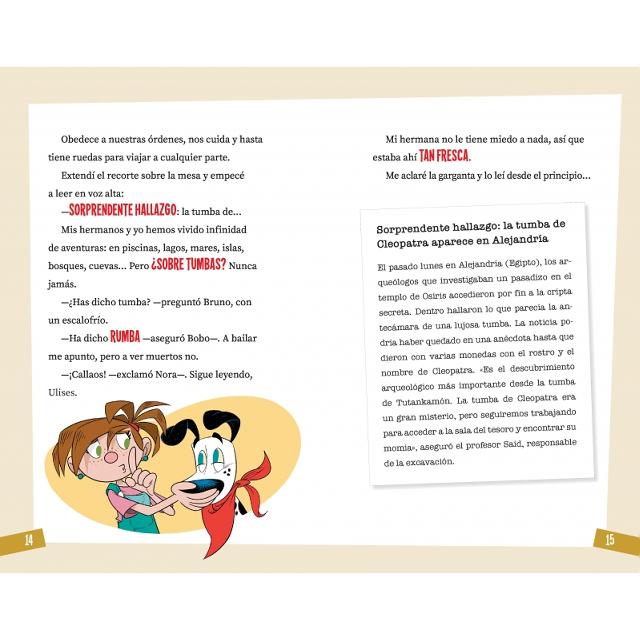 Cazamisterios de leyendas 2 - La momia de Cleopatra (Capa dura) 6