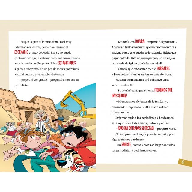 Cazamisterios de leyendas 2 - La momia de Cleopatra (Capa dura) 7