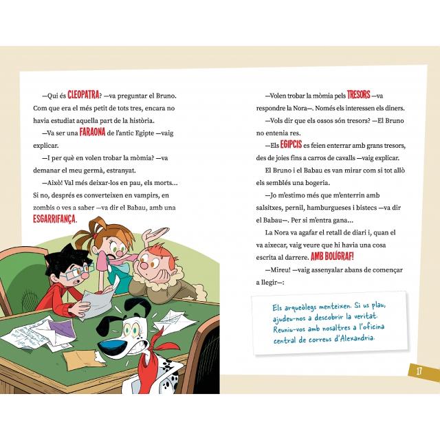 Caçamisteris de llegendes 2 - La mòmia de Cleopatra (Capa dura) 3
