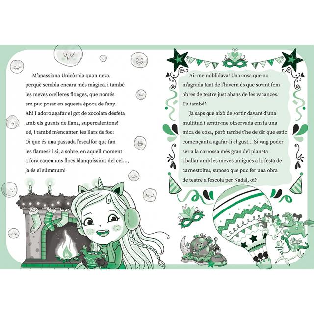 Unicornia 14 - Llums, neu... i acció! (Capa mole) 4
