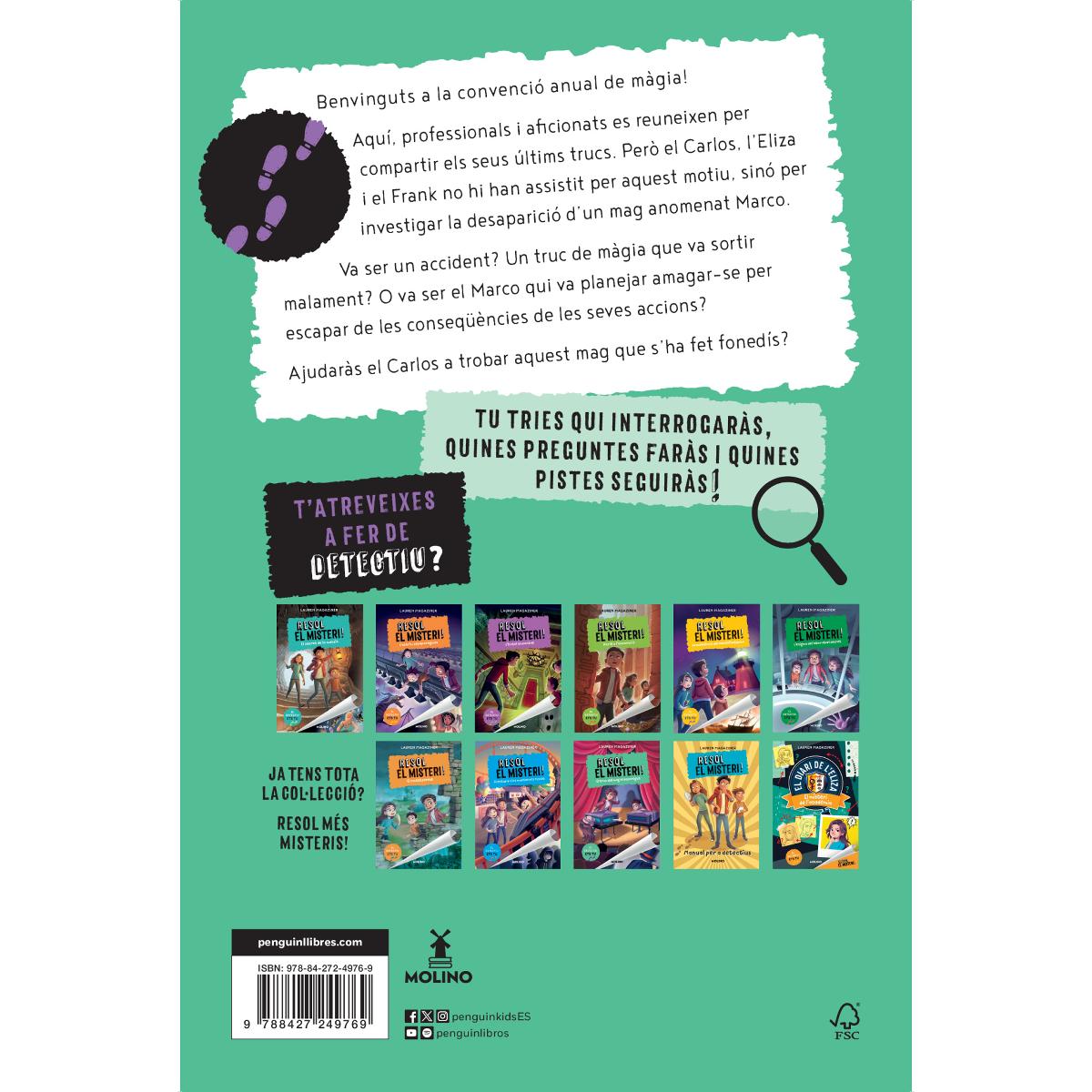 Resol el misteri! 9 - El truc del mag desaparegut (Capa dura) 2