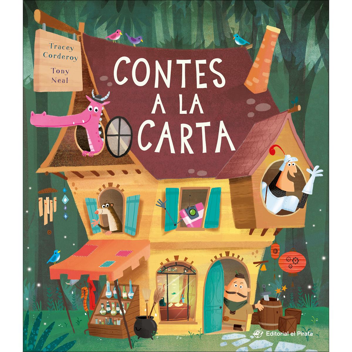 Imagem 0 de Contes a la carta: Un conte en CATALÀ per compartir històries i descobrir mons imaginaris. Lletra d'impremta, per a explicar a partir de  (Capa dura)