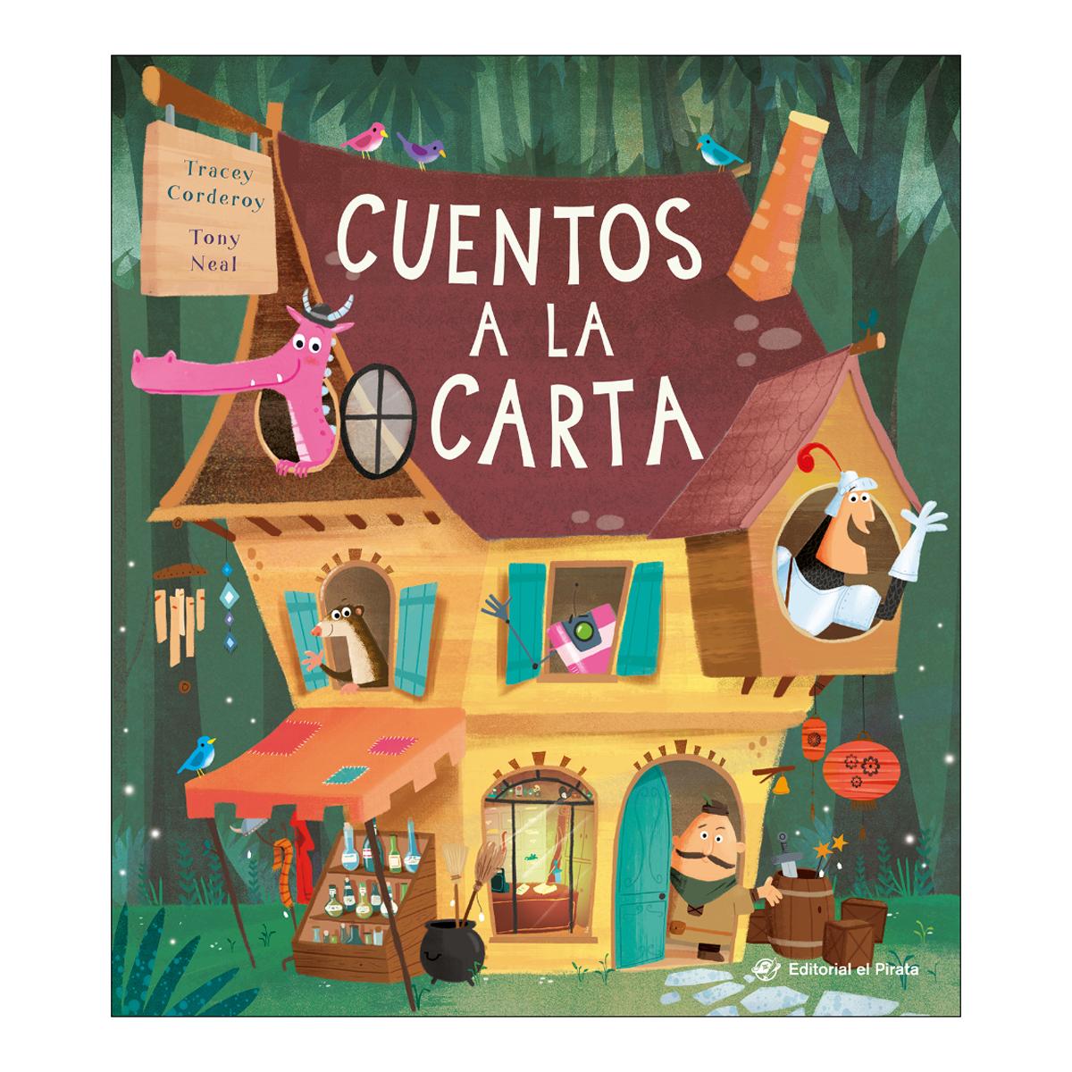 Imagem 0 de Cuentos a la carta: La emoción de compartir historias y descubrir mundos imaginarios. Libros para niños 2-6 años. Letra de imprenta. (Capa dura)