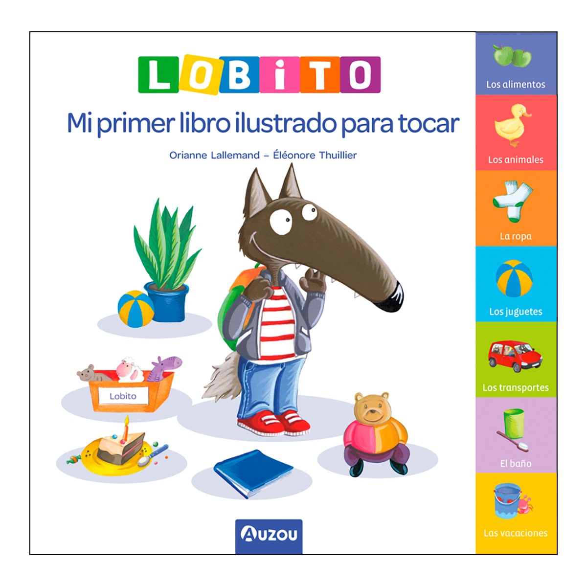 Imagem 0 de Lobito, mi primer libro ilustrado para tocar (Capa dura)