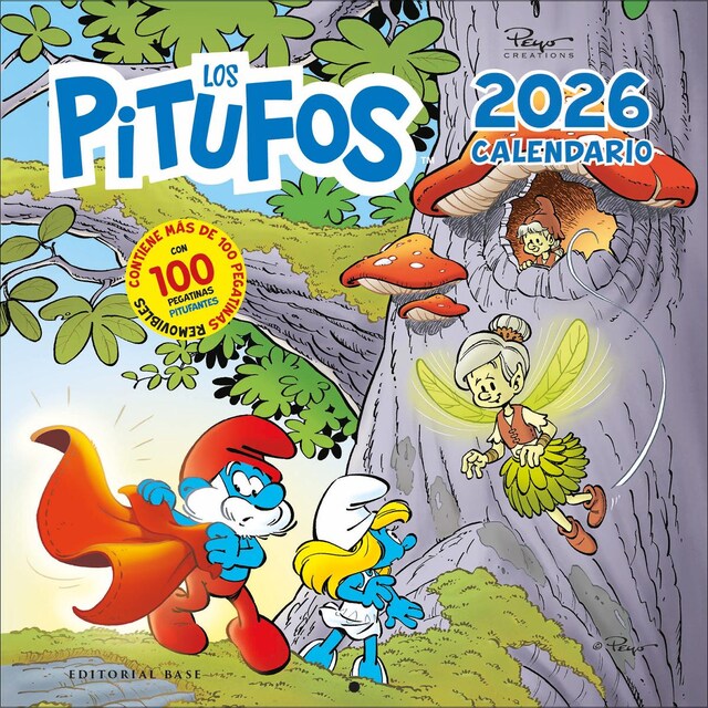 Imagem 0 de Calendario Los Pitufos 2026
