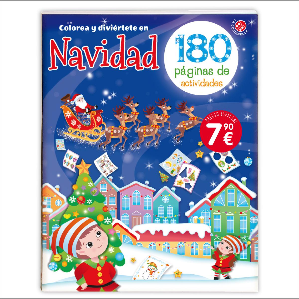 Imagem 0 de Colorea y diviértete en Navidad (Capa mole)