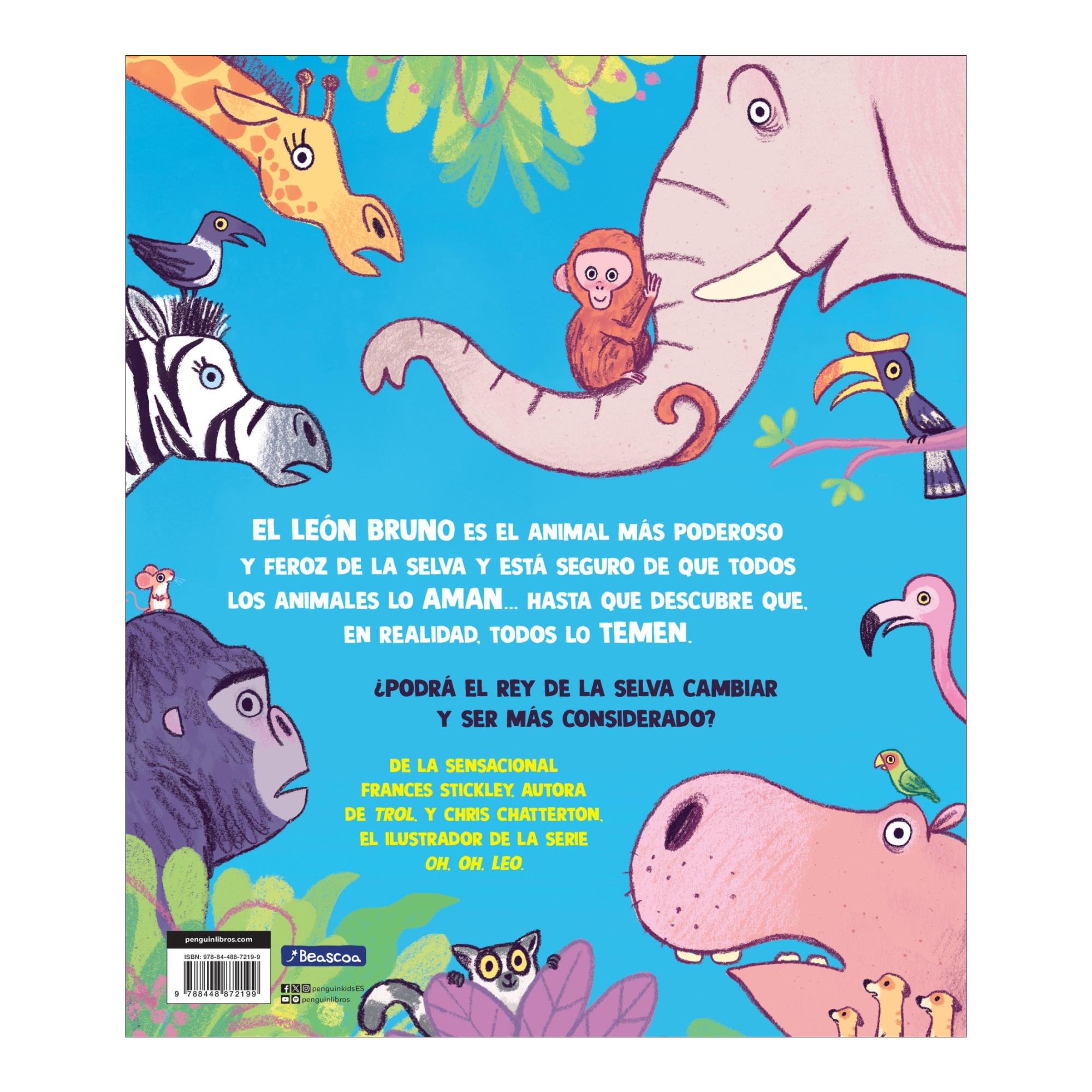 Bruno, el león de buen corazón: Genial para aprender a respetar a los demás (Capa dura) 2