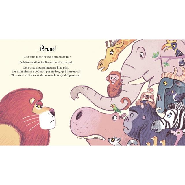 Bruno, el león de buen corazón: Genial para aprender a respetar a los demás (Capa dura) 6