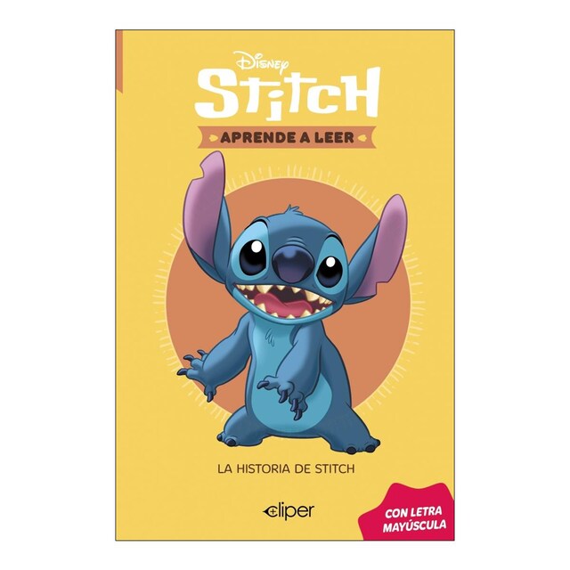 Imagem 0 de Disney. Aprende a leer con letra MAYÚSCULA - La historia de Stitch: La historia de Stitch (Capa mole)