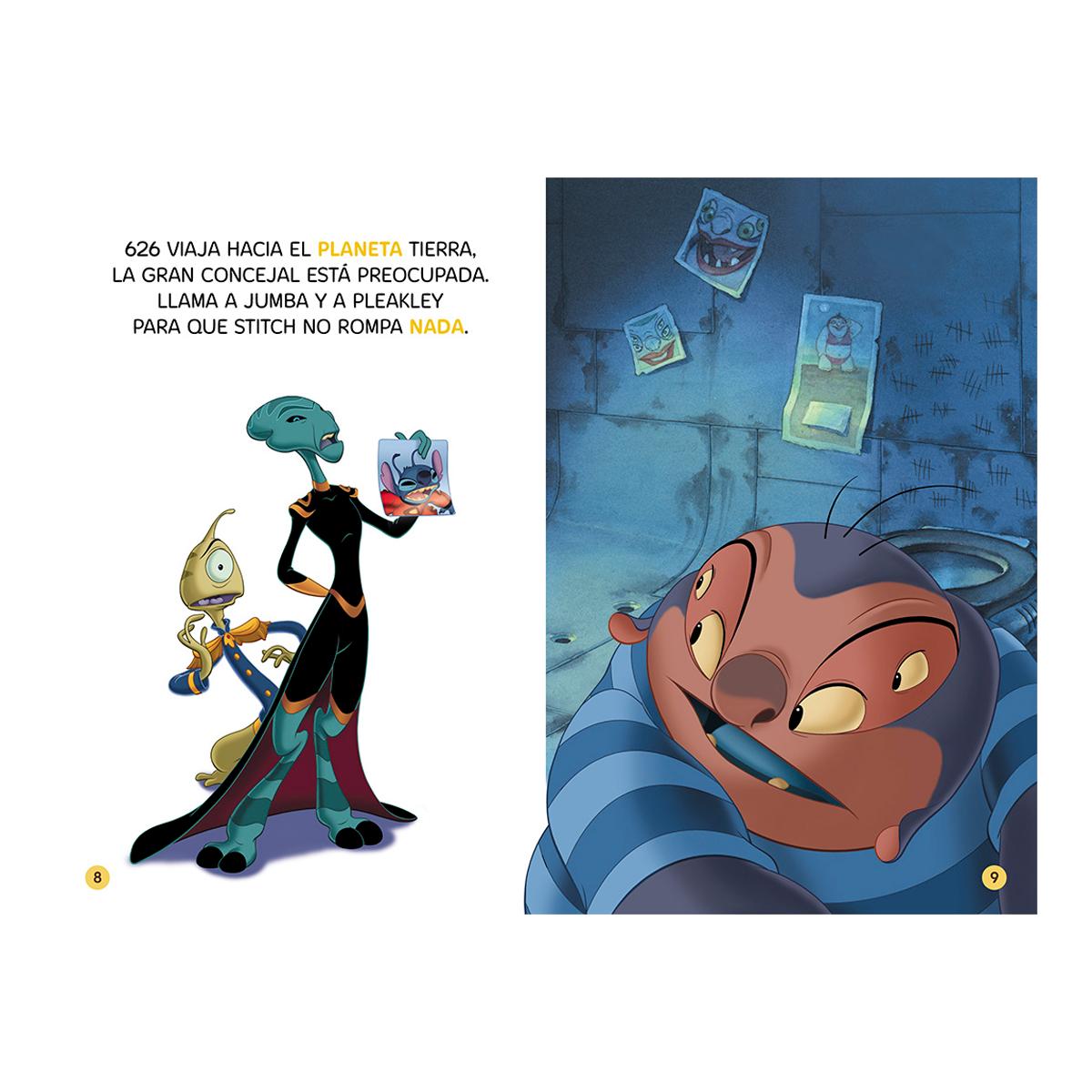 Disney. Aprende a leer con letra MAYÚSCULA 2 - La historia de Stitch: La historia de Stitch (Capa mole) 2
