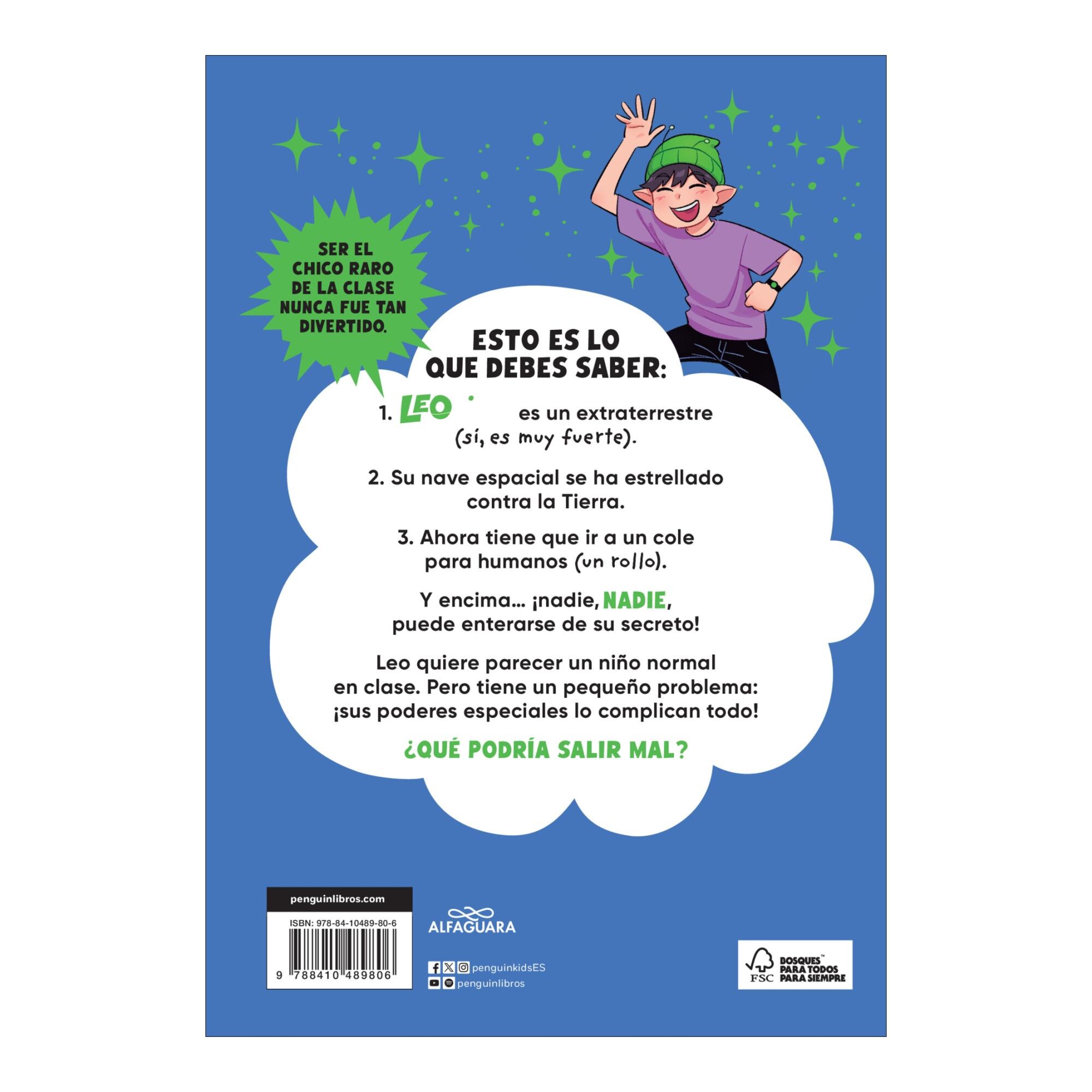 Leo Luna 1 - Un marciano en el colegio (Capa mole) 2