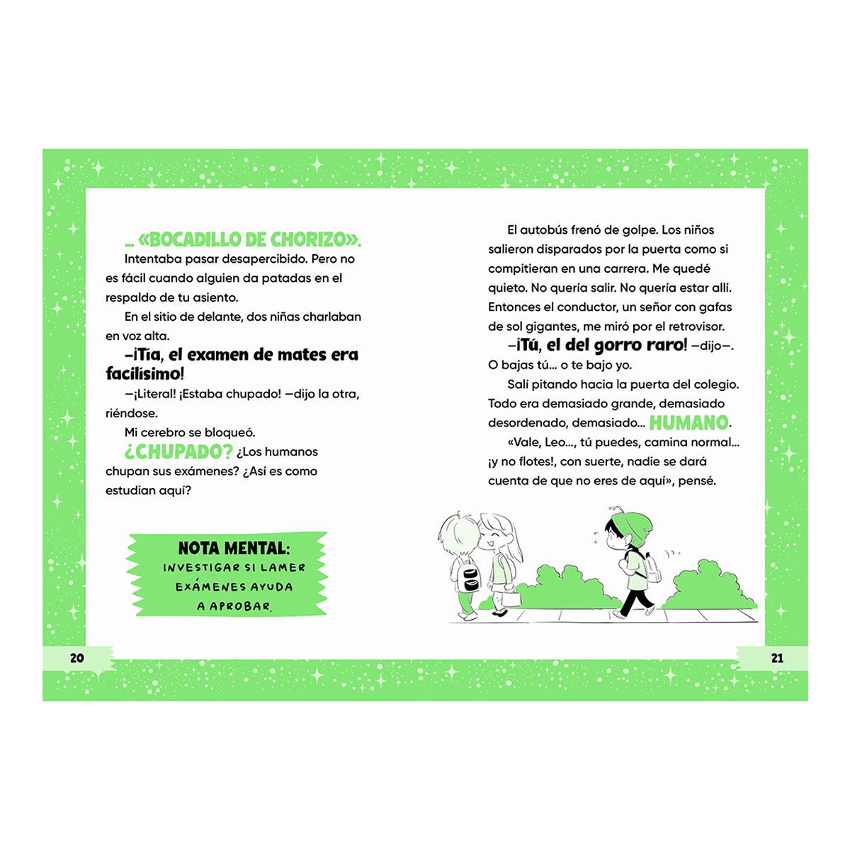 Leo Luna 1 - Un marciano en el colegio (Capa mole) 4