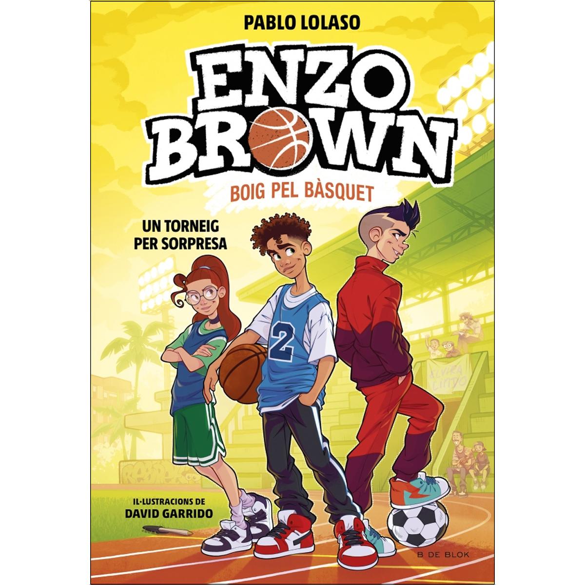 Imagem 0 de Enzo Brown: Boig pel bàsquet 3 - Un torneig per sorpresa (Capa dura)