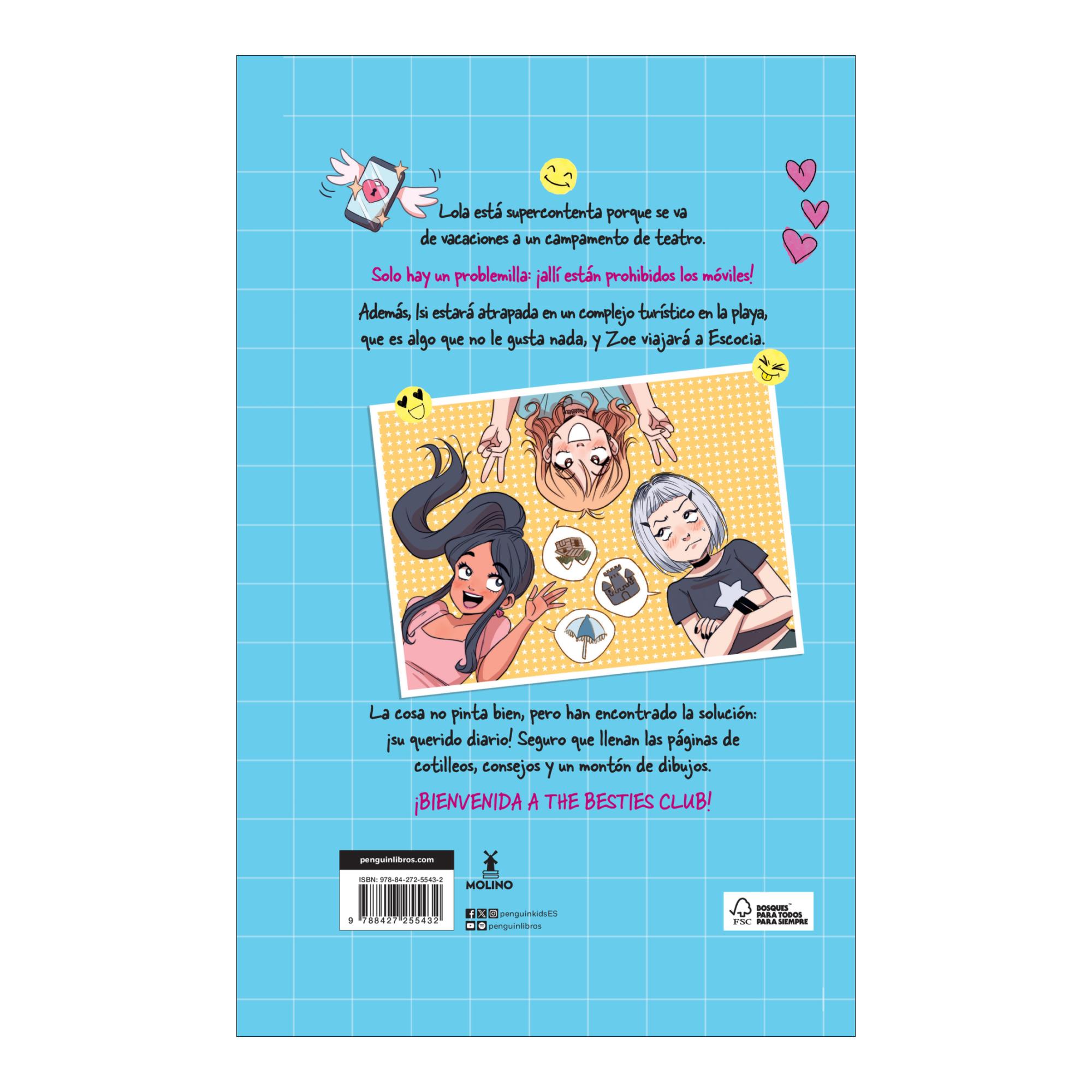 The Besties Club - ¿De vacaciones y sin móvil? (Capa dura) 2
