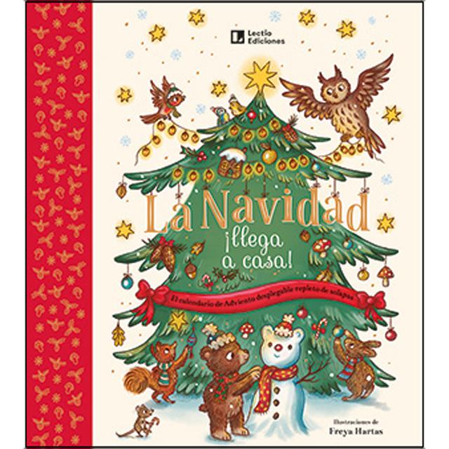 La Navidad llega a casa: El calendario de Adviento desplegable repleto de solapas (Capa dura) 1